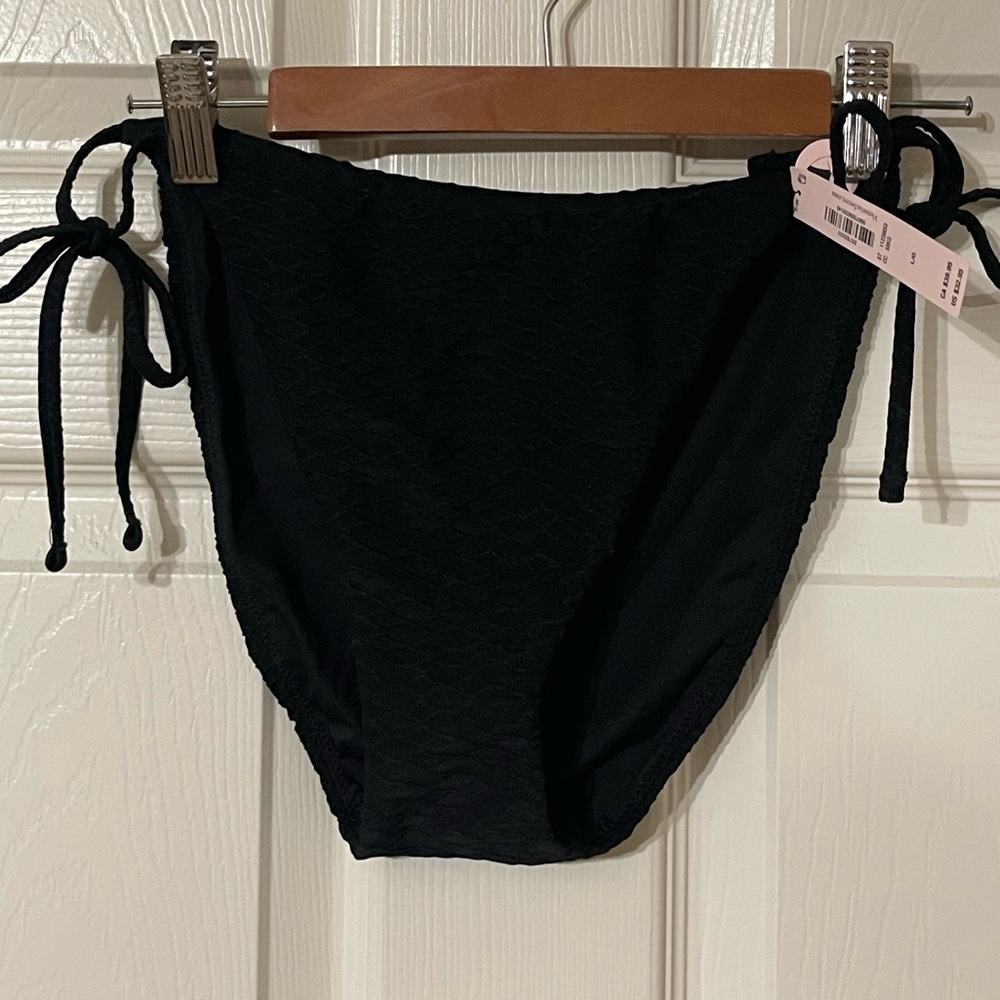 Victorias Secret side tie bikini bottom size L BNWT